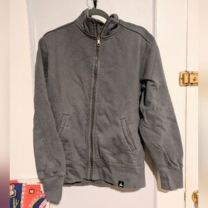 American Giant Collared Zip Up Sweatshirt Jacket
